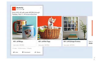 Facebook周二推出產(chǎn)品展示廣告服務，直面挑戰(zhàn)谷歌廣告霸主地位